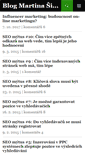 Mobile Screenshot of blog.martinsimko.cz